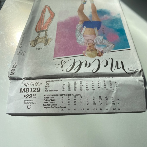 🦹🏻♀️ McCall’s Cosplay Costume Sewing Pattern 8129 A5 - Picture 2 of 7